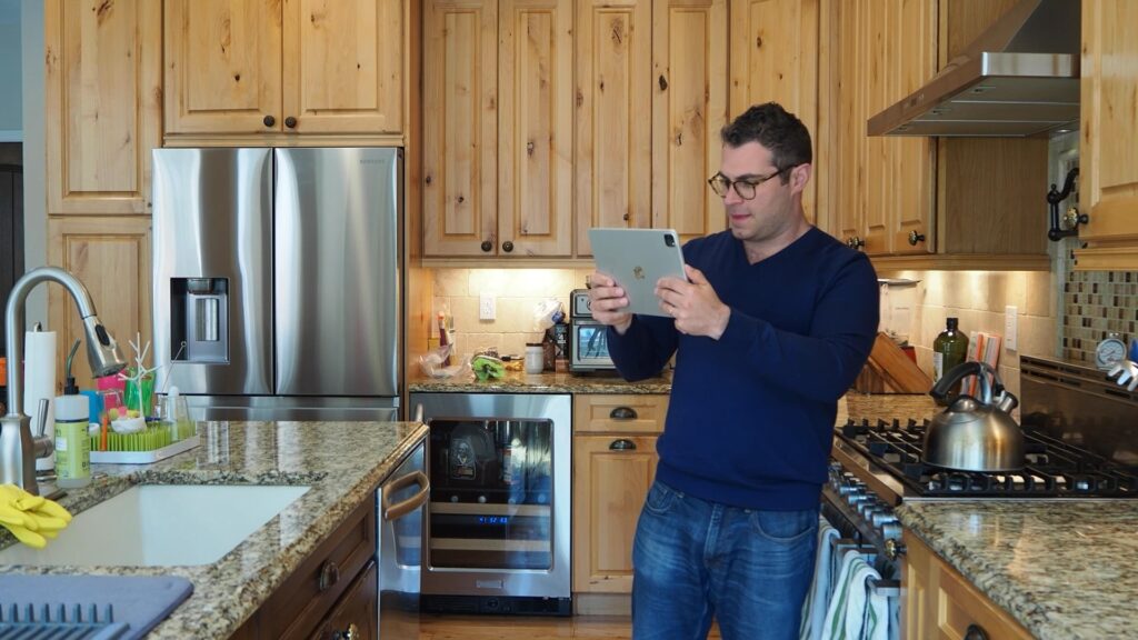 Scanning kitchen islands